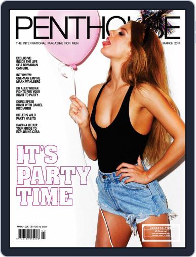 Australian Penthouse March 1st, 2017 Digital Back Issue Cover