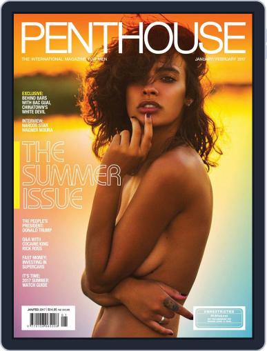 Australian Penthouse January 1st, 2017 Digital Back Issue Cover
