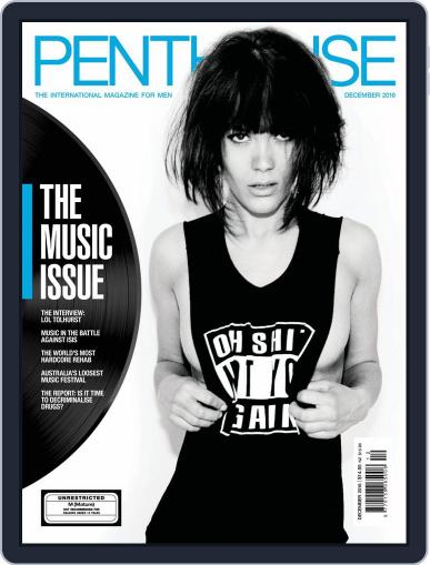 Australian Penthouse December 1st, 2016 Digital Back Issue Cover