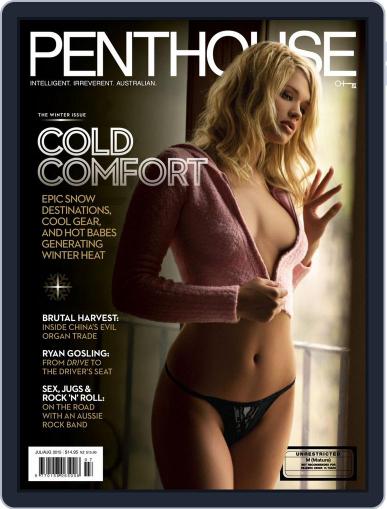 Australian Penthouse June 25th, 2015 Digital Back Issue Cover