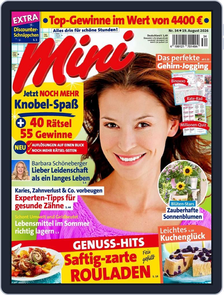 Mini Germany (Digital) Subscription                    August 19th, 2026 Issue