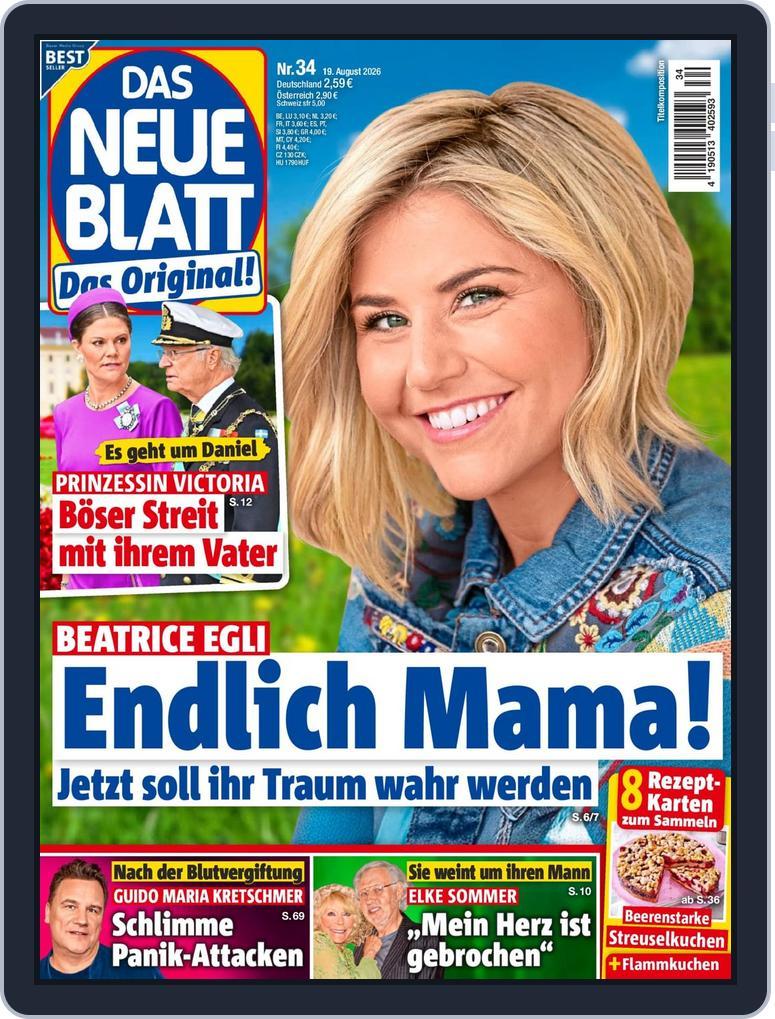 Das neue Blatt (Digital) Subscription                    August 19th, 2026 Issue