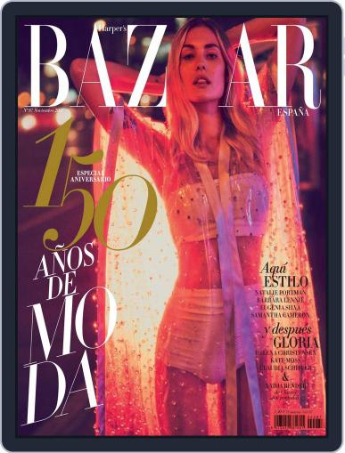 Harper’s Bazaar España November 1st, 2017 Digital Back Issue Cover