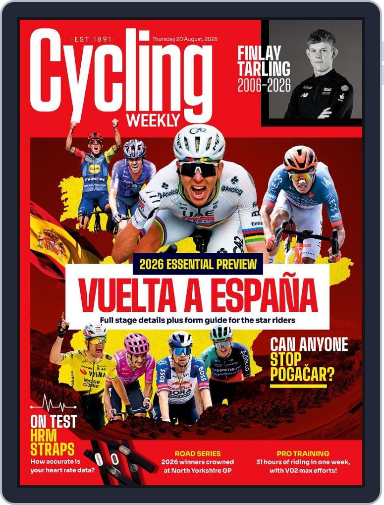 Cycling Weekly (Digital) Subscription                    August 20th, 2026 Issue