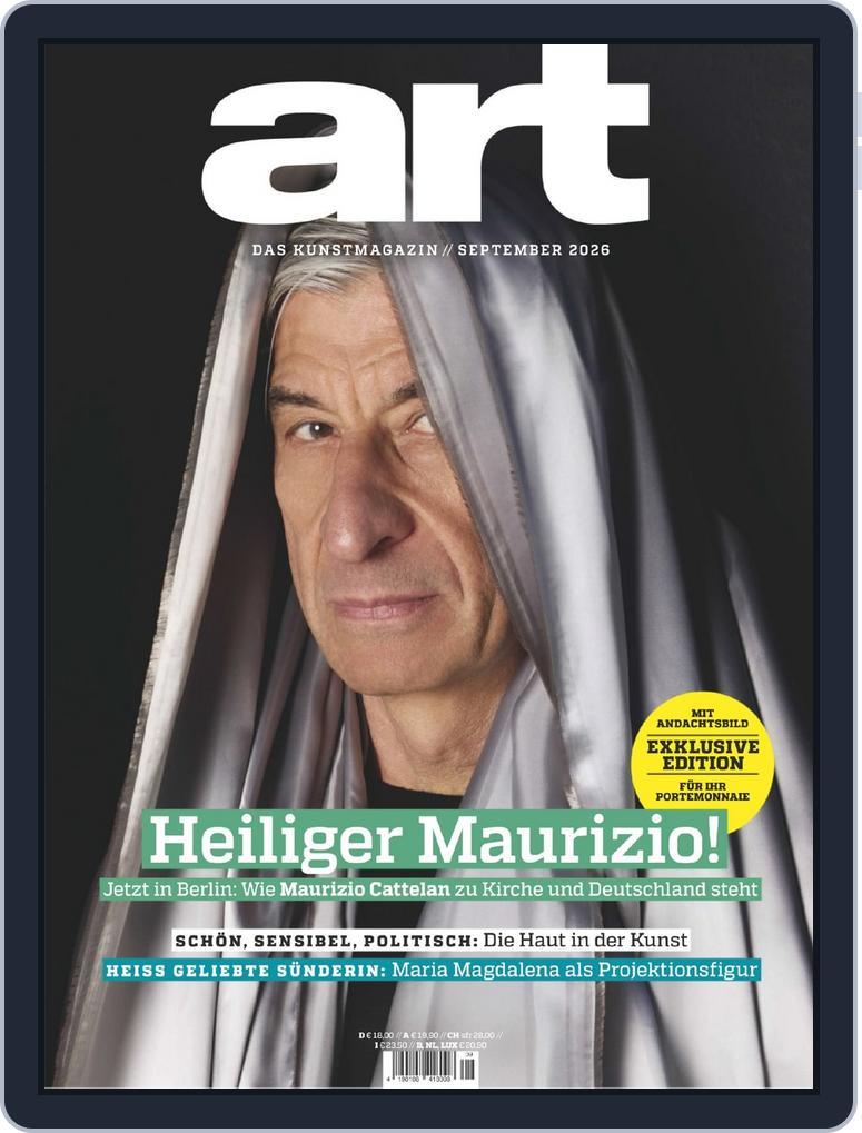 art Magazin (Digital) Subscription                    September 1st, 2026 Issue
