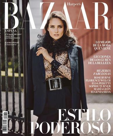 Harper’s Bazaar España July 20th, 2016 Digital Back Issue Cover