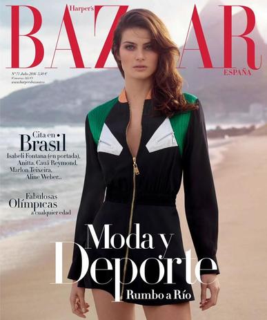 Harper’s Bazaar España June 21st, 2016 Digital Back Issue Cover