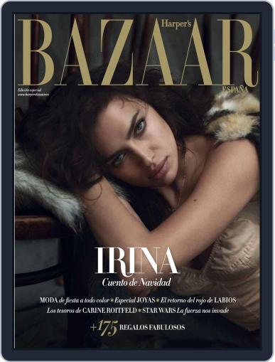 Harper’s Bazaar España December 1st, 2015 Digital Back Issue Cover