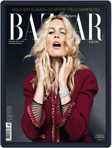 Harper’s Bazaar España August 20th, 2014 Digital Back Issue Cover