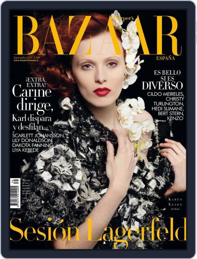 Harper’s Bazaar España August 15th, 2013 Digital Back Issue Cover