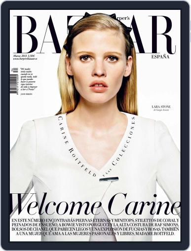 Harper’s Bazaar España February 20th, 2013 Digital Back Issue Cover