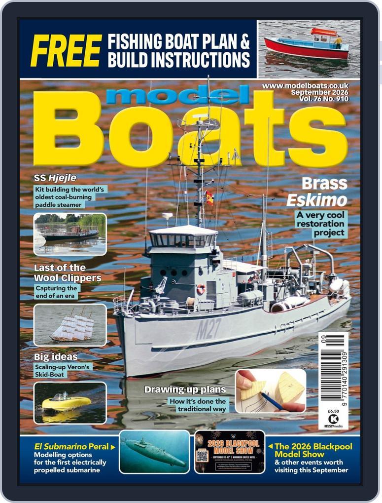 Model Boats (Digital) Subscription                    September 1st, 2026 Issue