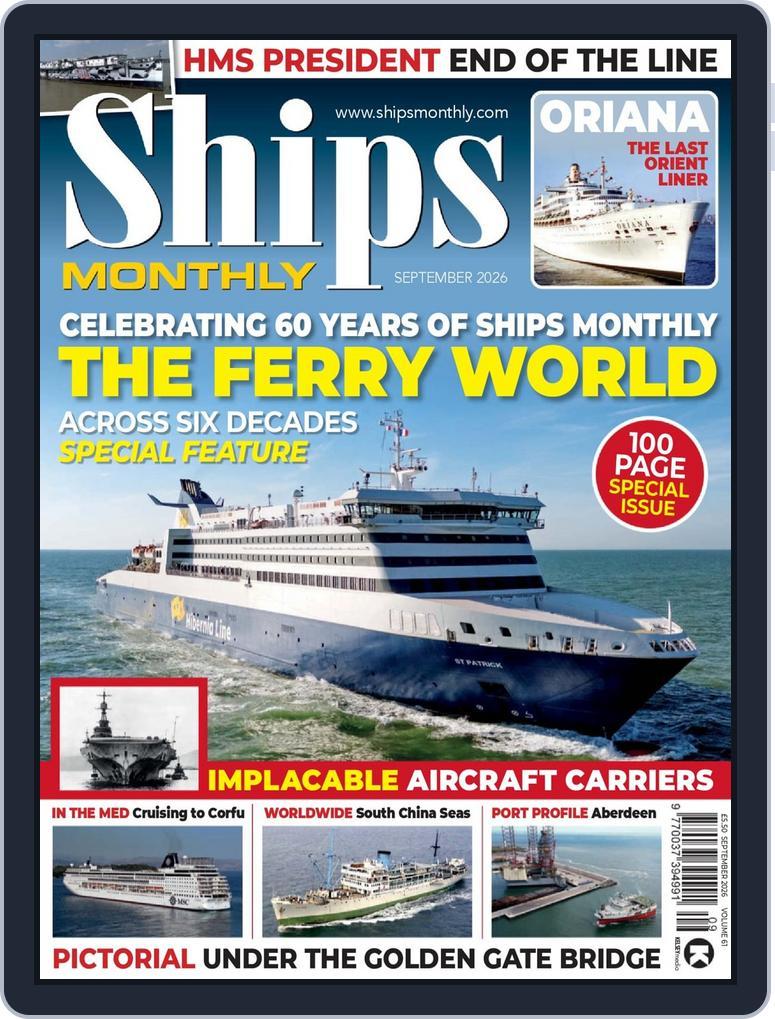 Ships Monthly (Digital) Subscription                    September 1st, 2026 Issue