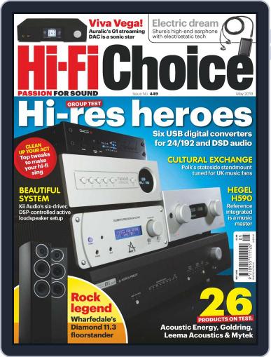 Hi-Fi Choice May 1st, 2019 Digital Back Issue Cover