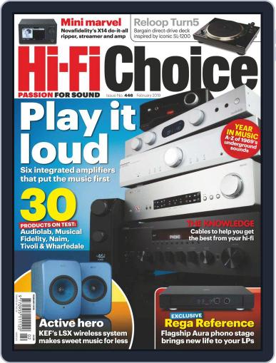 Hi-Fi Choice February 1st, 2019 Digital Back Issue Cover