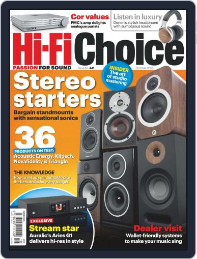 Hi-Fi Choice October 1st, 2018 Digital Back Issue Cover