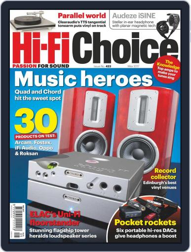 Hi-Fi Choice May 1st, 2017 Digital Back Issue Cover