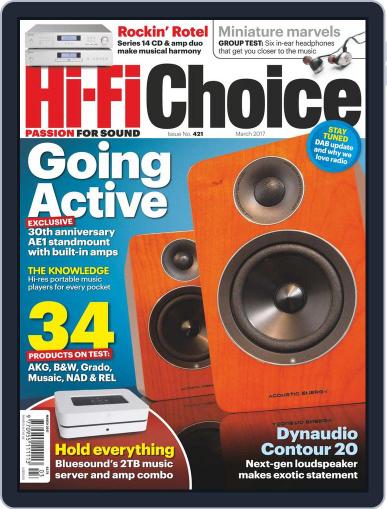 Hi-Fi Choice March 1st, 2017 Digital Back Issue Cover
