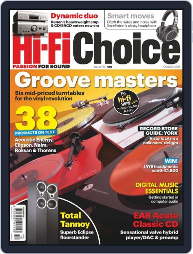 Hi-Fi Choice October 1st, 2016 Digital Back Issue Cover
