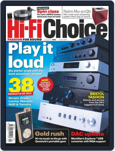 Hi-Fi Choice March 24th, 2016 Digital Back Issue Cover