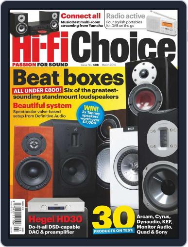 Hi-Fi Choice February 25th, 2016 Digital Back Issue Cover