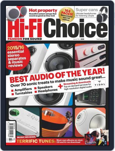 Hi-Fi Choice December 22nd, 2015 Digital Back Issue Cover