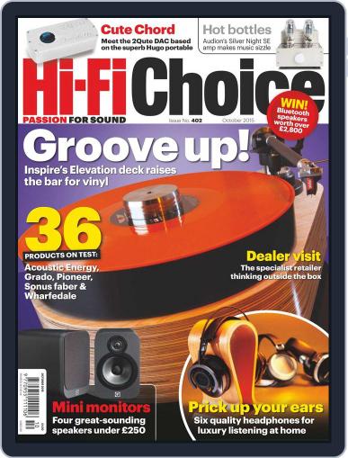 Hi-Fi Choice September 2nd, 2015 Digital Back Issue Cover