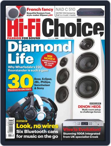 Hi-Fi Choice March 1st, 2015 Digital Back Issue Cover