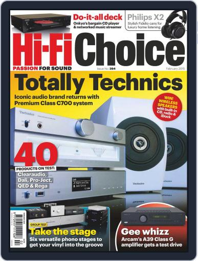 Hi-Fi Choice January 20th, 2015 Digital Back Issue Cover