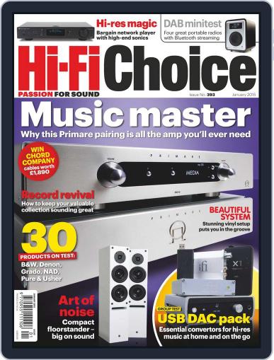 Hi-Fi Choice January 1st, 2015 Digital Back Issue Cover