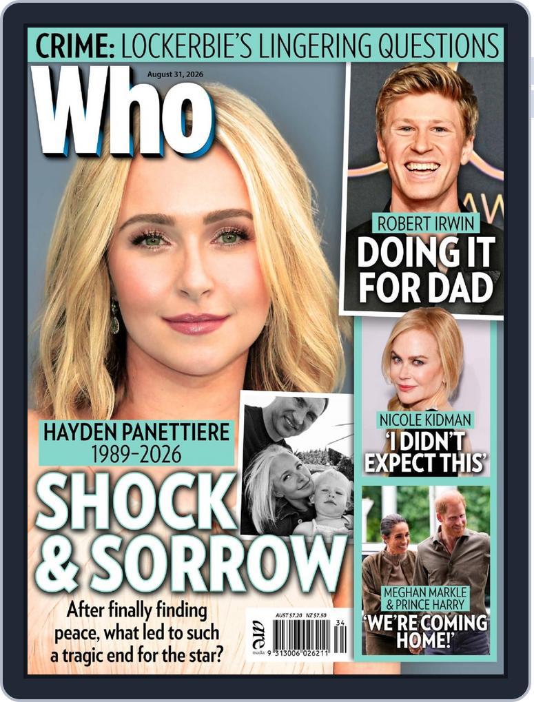 WHO (Digital) Subscription                    August 23rd, 2026 Issue