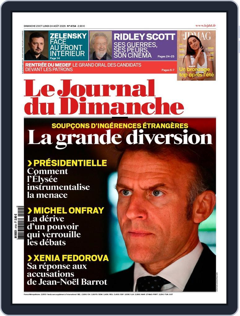 Le Journal du dimanche (Digital) Subscription                    August 23rd, 2026 Issue
