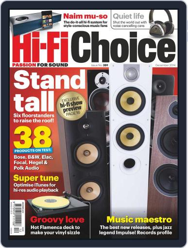 Hi-Fi Choice October 22nd, 2014 Digital Back Issue Cover