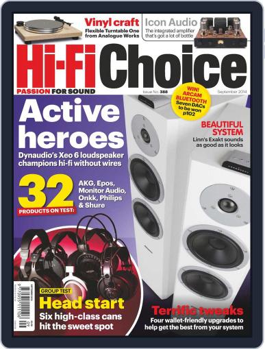 Hi-Fi Choice August 4th, 2014 Digital Back Issue Cover