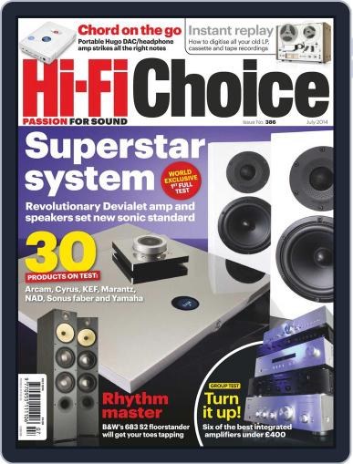 Hi-Fi Choice June 10th, 2014 Digital Back Issue Cover