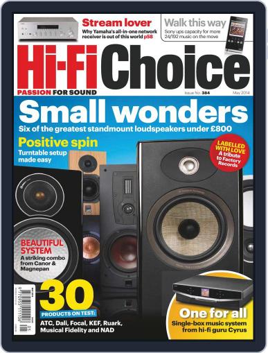Hi-Fi Choice April 11th, 2014 Digital Back Issue Cover