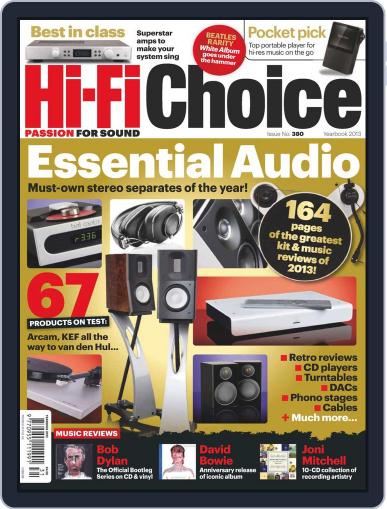 Hi-Fi Choice December 18th, 2013 Digital Back Issue Cover