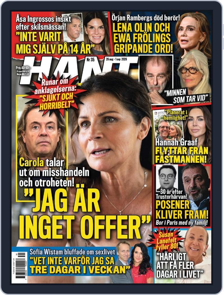 Hänt i Veckan SE (Digital) Subscription                    August 26th, 2026 Issue