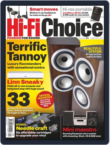 Hi-Fi Choice July 31st, 2013 Digital Back Issue Cover