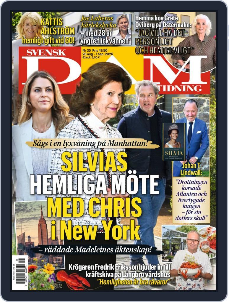 Svensk Damtidning (Digital) Subscription                    August 26th, 2026 Issue