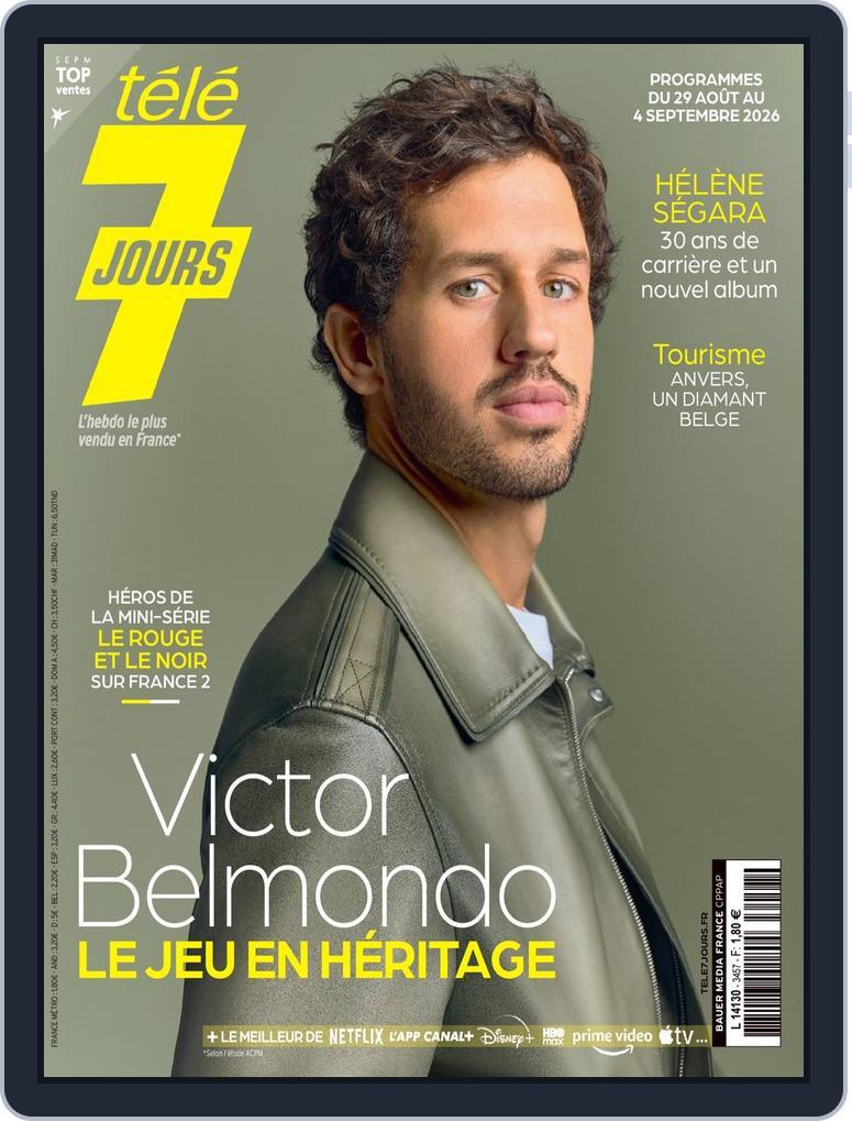 Télé 7 Jours (Digital) Subscription                    August 24th, 2026 Issue