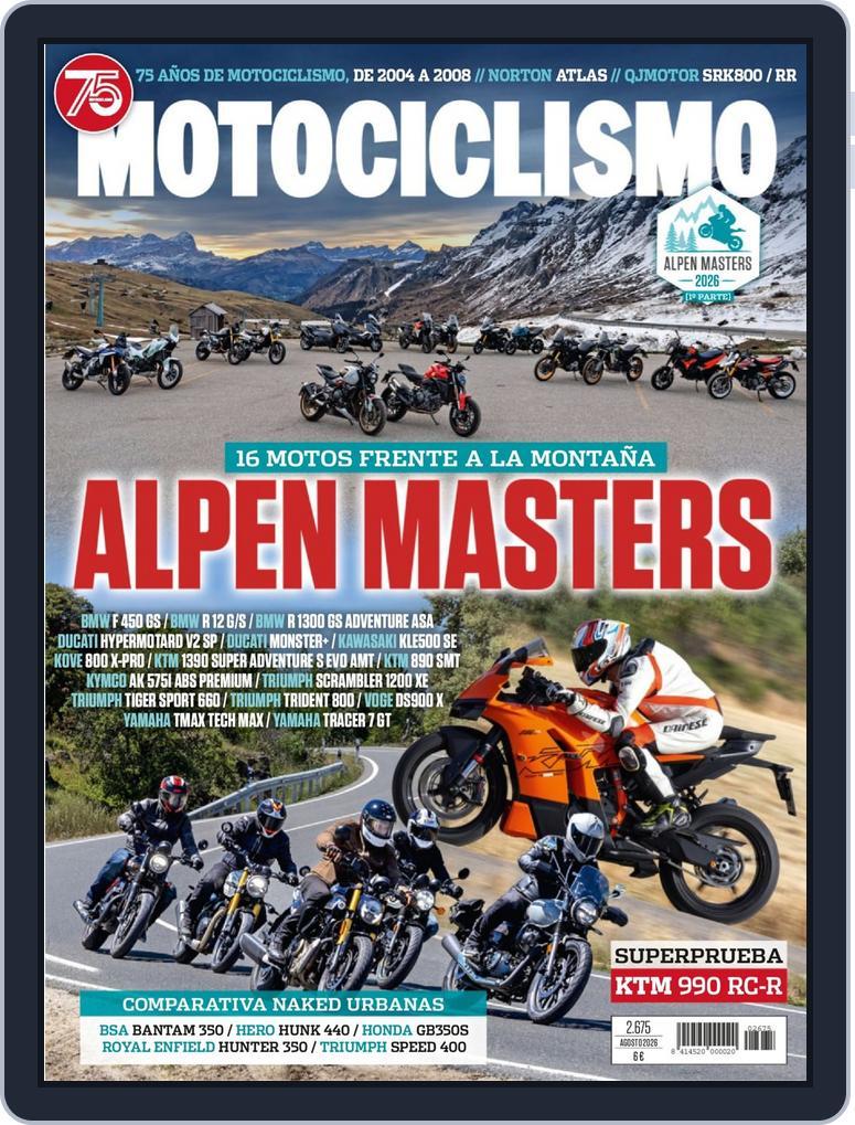 Motociclismo Spain (Digital) Subscription                    August 1st, 2026 Issue