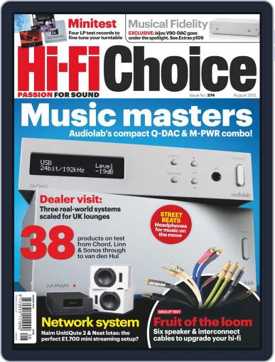 Hi-Fi Choice July 4th, 2013 Digital Back Issue Cover