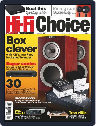 Hi-Fi Choice December 6th, 2012 Digital Back Issue Cover
