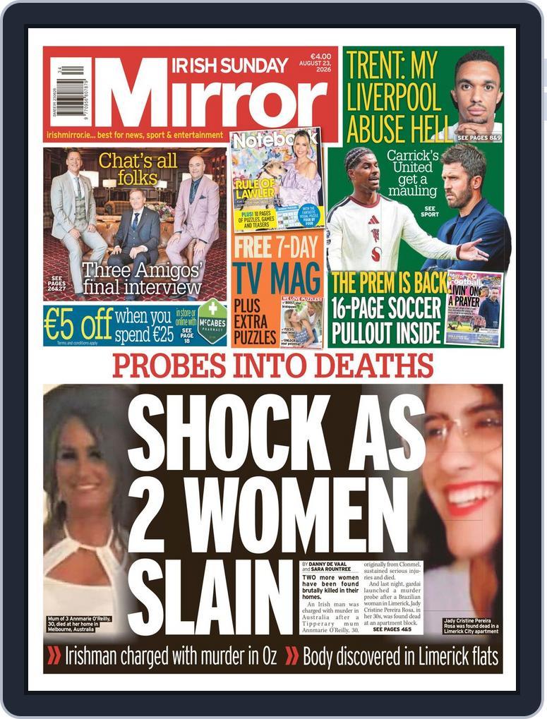 Irish Sunday Mirror (Digital) Subscription