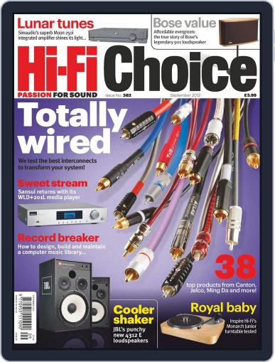 Hi-Fi Choice July 19th, 2012 Digital Back Issue Cover