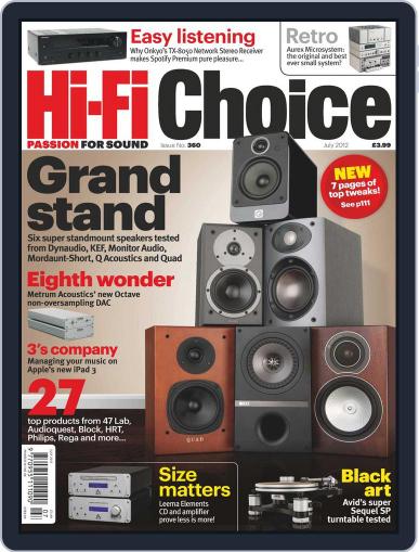 Hi-Fi Choice May 25th, 2012 Digital Back Issue Cover
