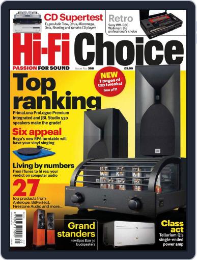 Hi-Fi Choice March 29th, 2012 Digital Back Issue Cover