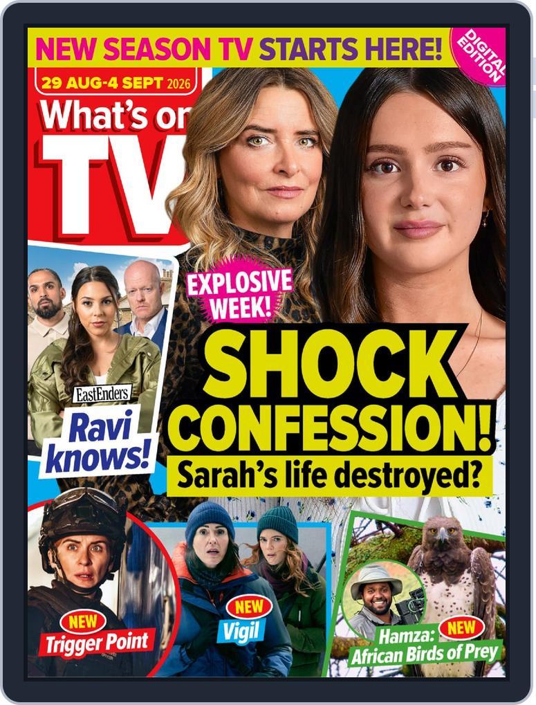 What's on TV (Digital) Subscription                    August 29th, 2026 Issue