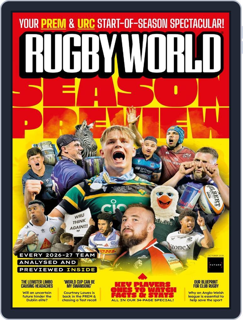 Rugby World (Digital) Subscription                    October 1st, 2026 Issue